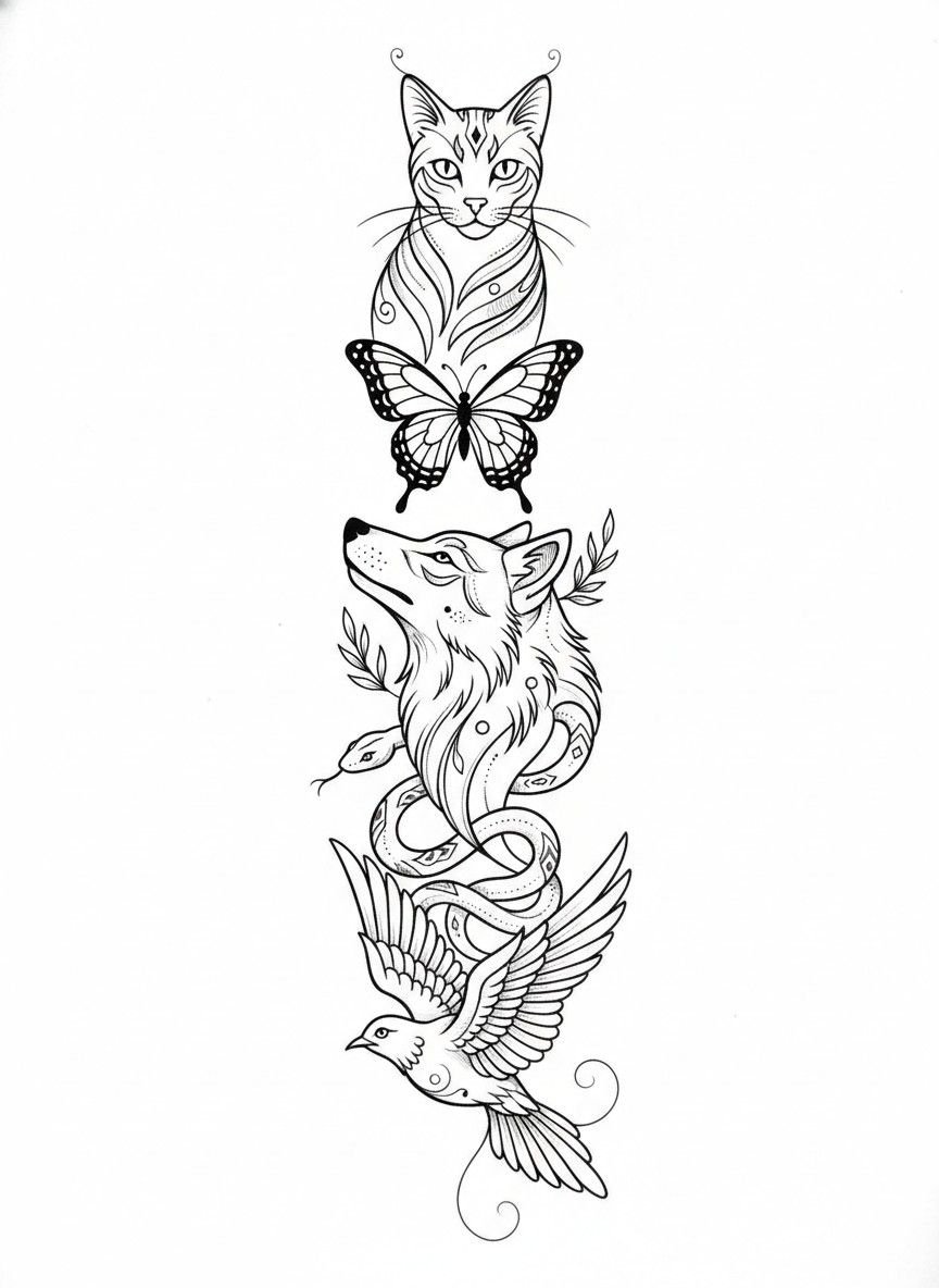 Animals Tattoo